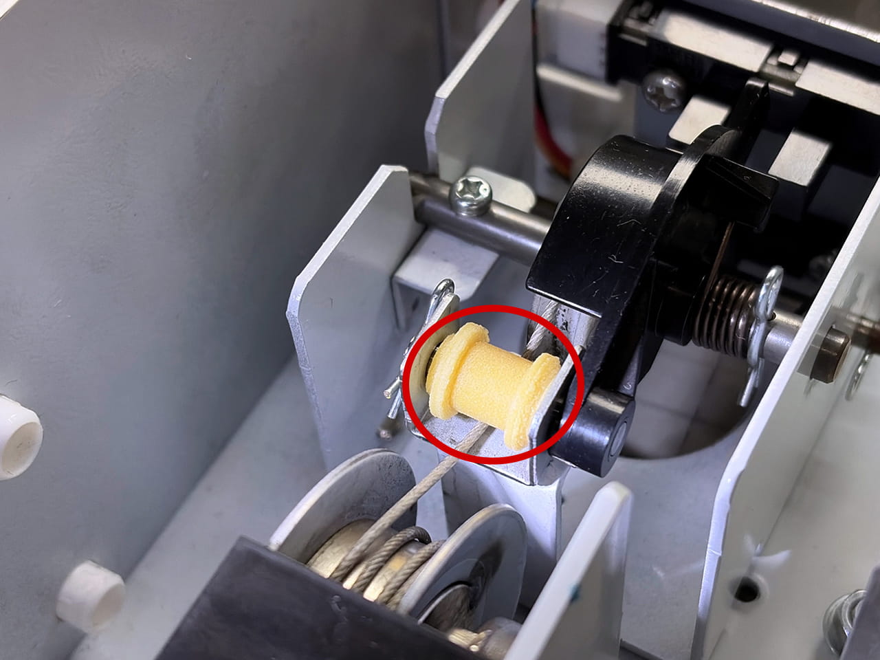 ワイヤガイドローラ（適合機種：CLENA-FLEX）