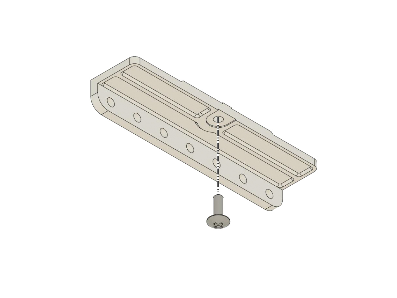 アームメカ汎用ベース(適合機種：CAPRICCIO G-one)