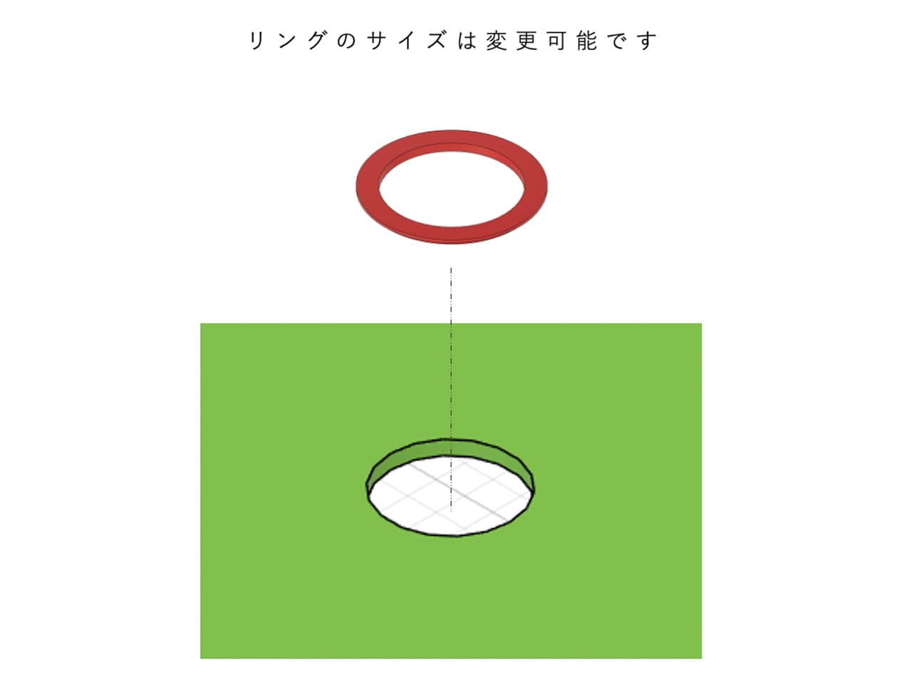 ゴルフ設定キット