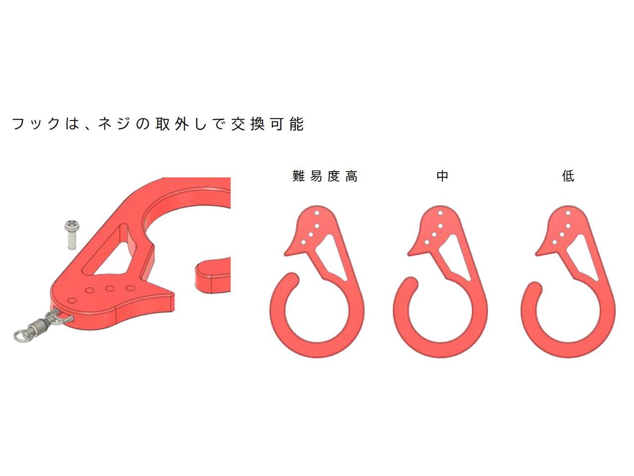 プライズフックS字タイプ交換用