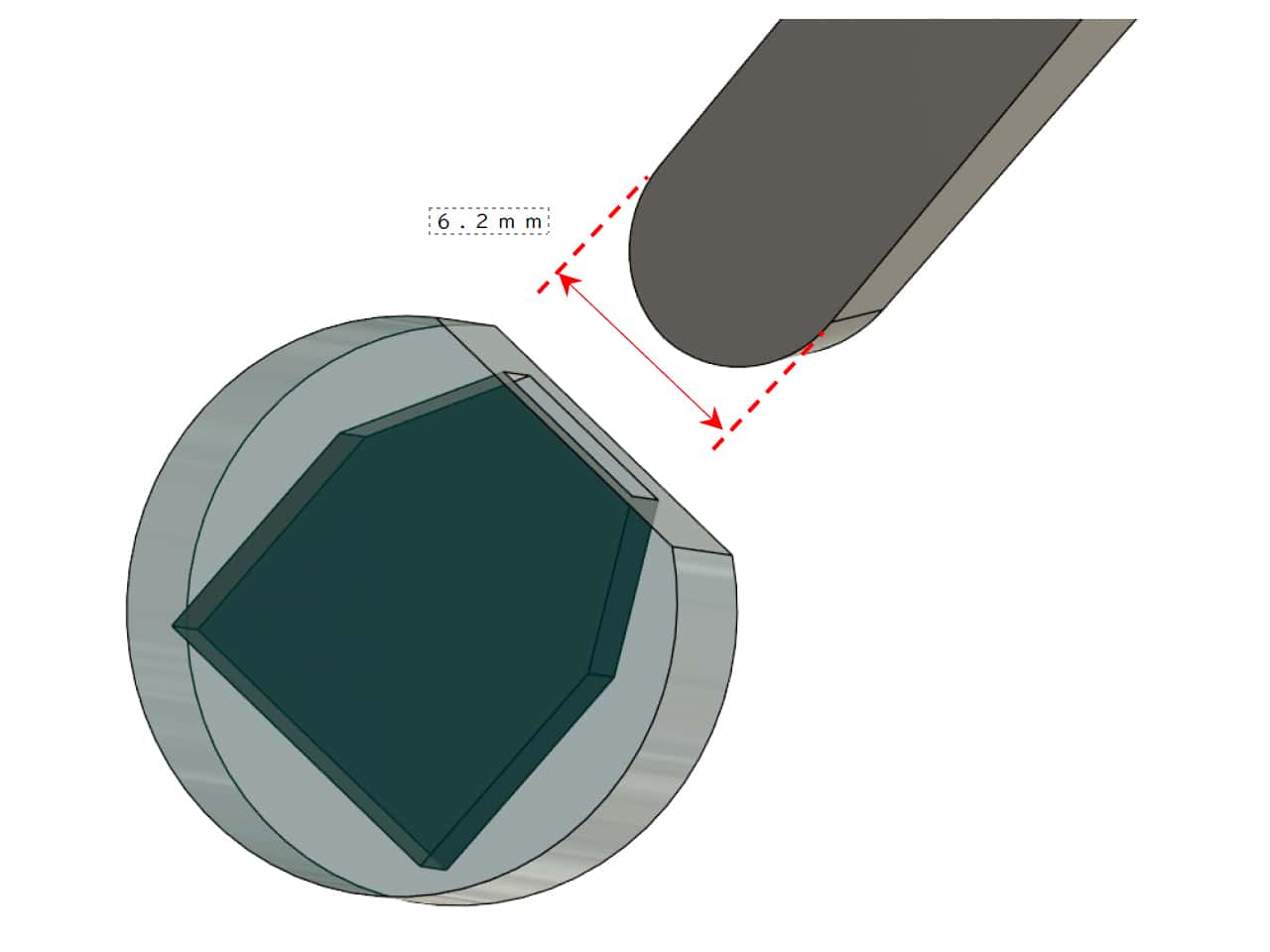 ミニクレーン用シリコン爪キャップ6.2(3個セット)